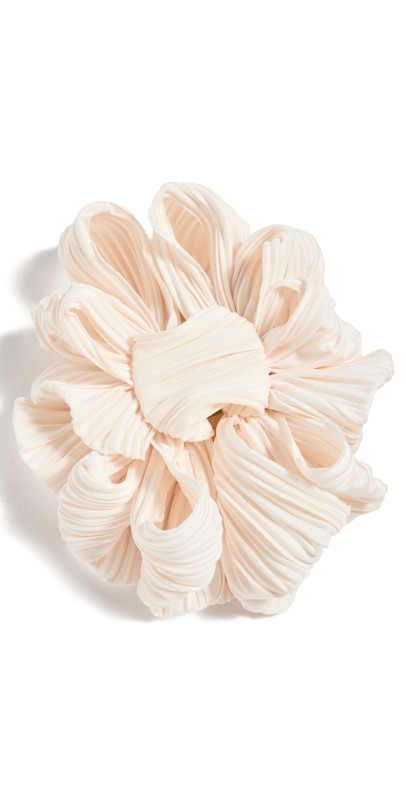 Lele Sadoughi Rita Ribbon Claw Clip Ivory