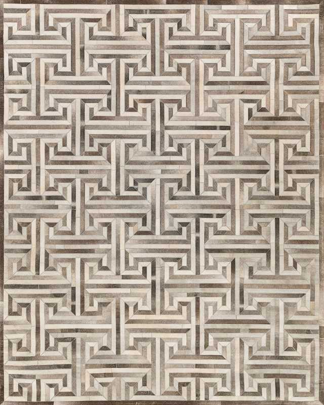 Cityscape Hairhide Rug, 8' x 11'