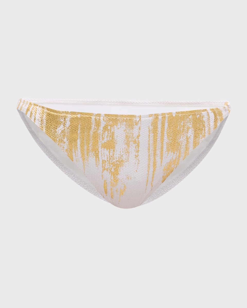 Feuille D'Or Triangle Bikini Top