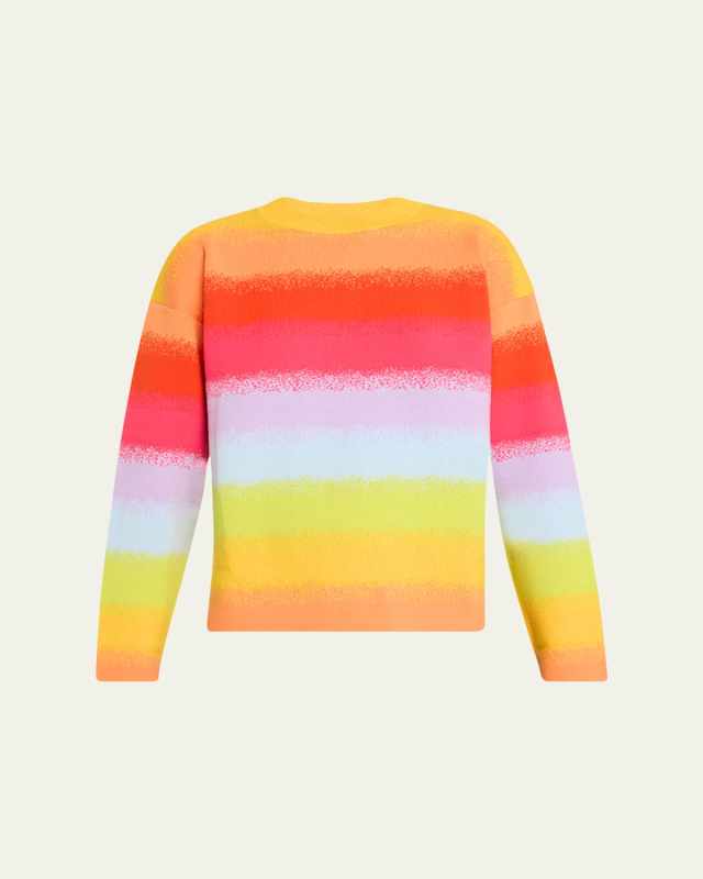 Blurry Stripe Sweater