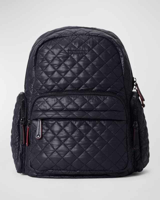 Metro Quilted Nylon Backpack