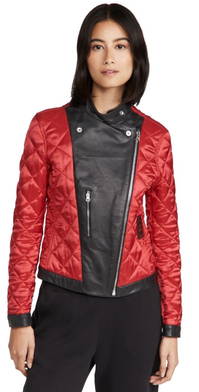 MM6 Maison Margiela Sports Jacket Red/Black