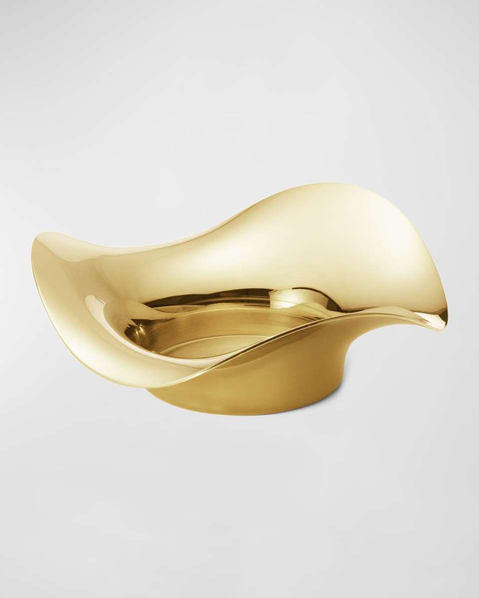 Golden Stainless Steel Cobra Pillar Candleholder