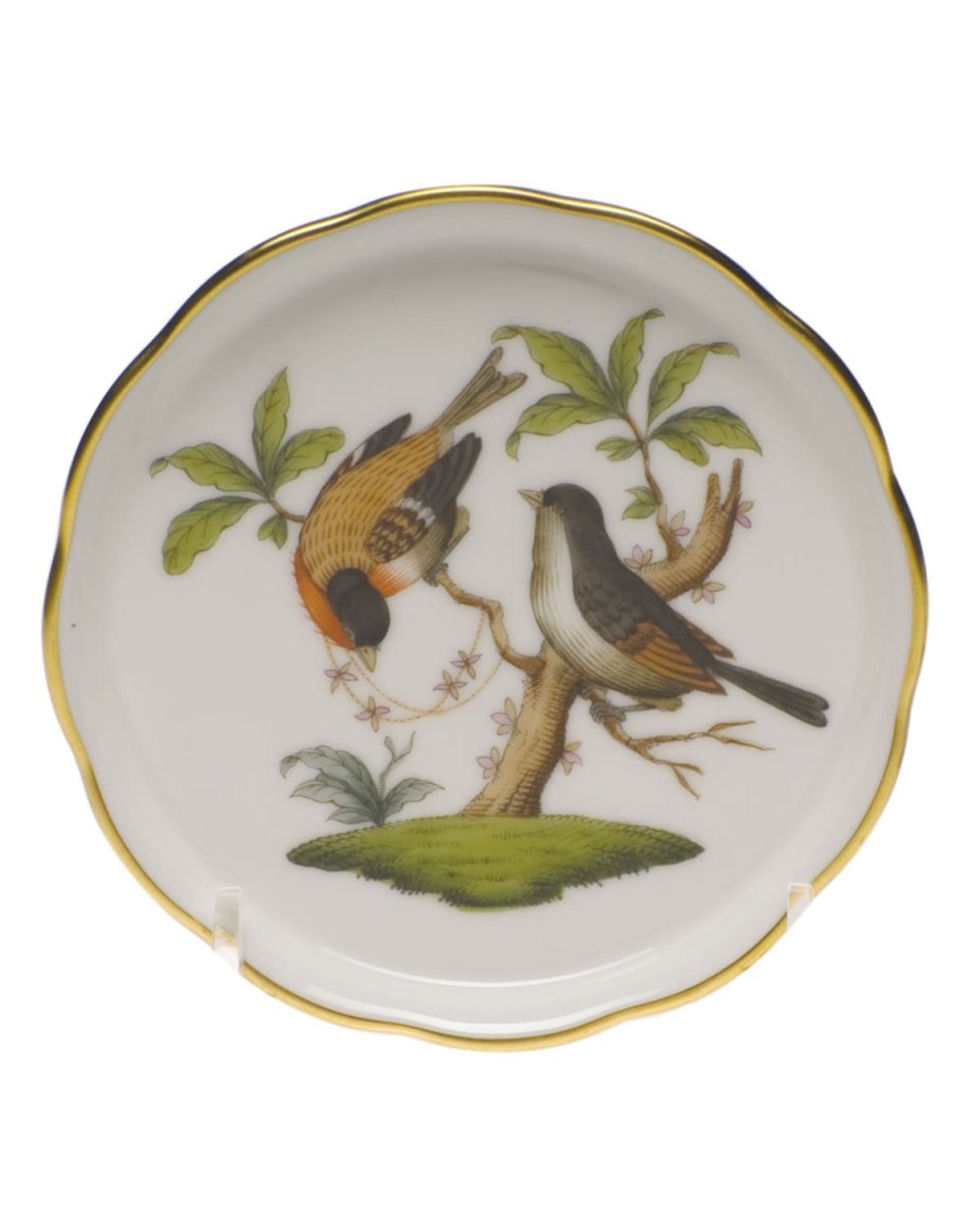Rothschild Bird Motif 12 Coaster