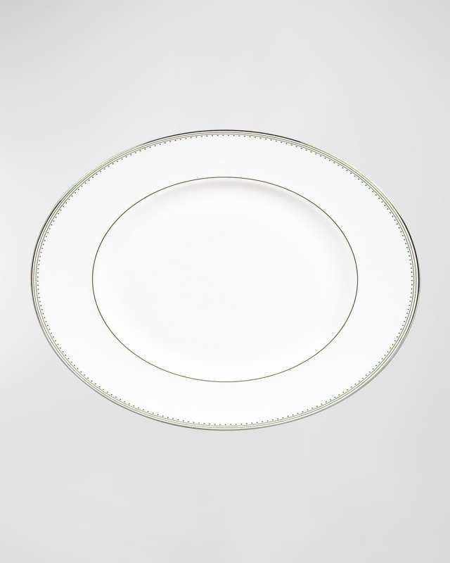 Grosgrain Oval Platter 13.75"