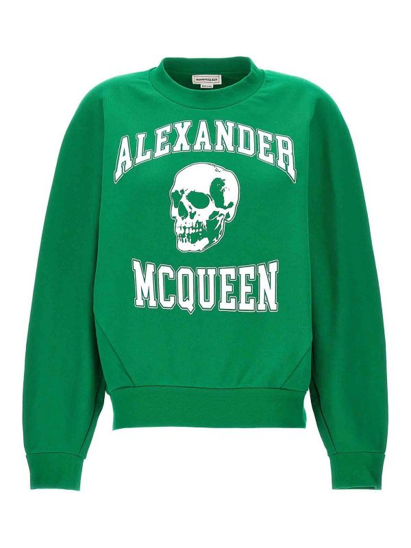 Alexander Mcqueen Sweat-Shirts - Vert