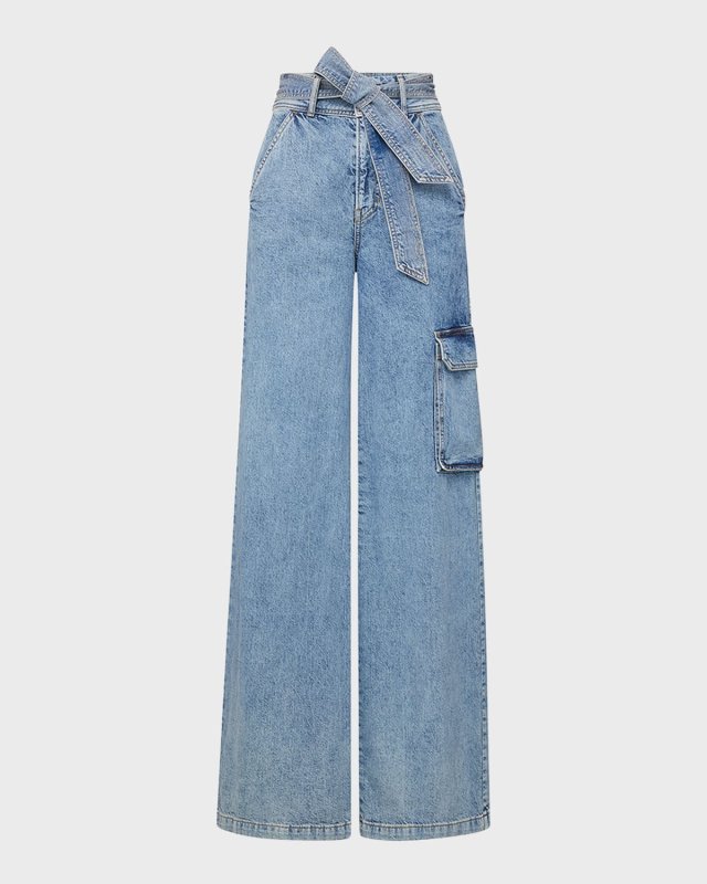 Belisa High-Rise Cargo Jeans