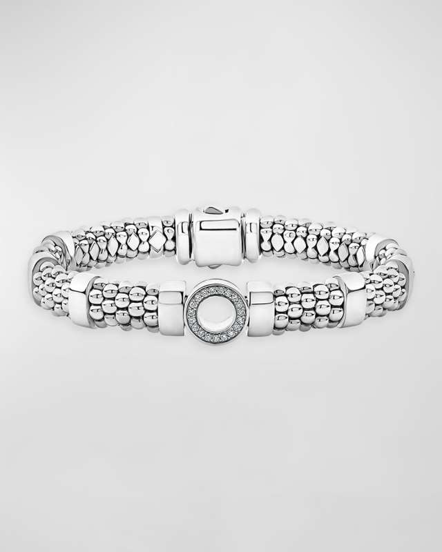Caviar Spark Diamond 1-Station Bracelet - 11mm