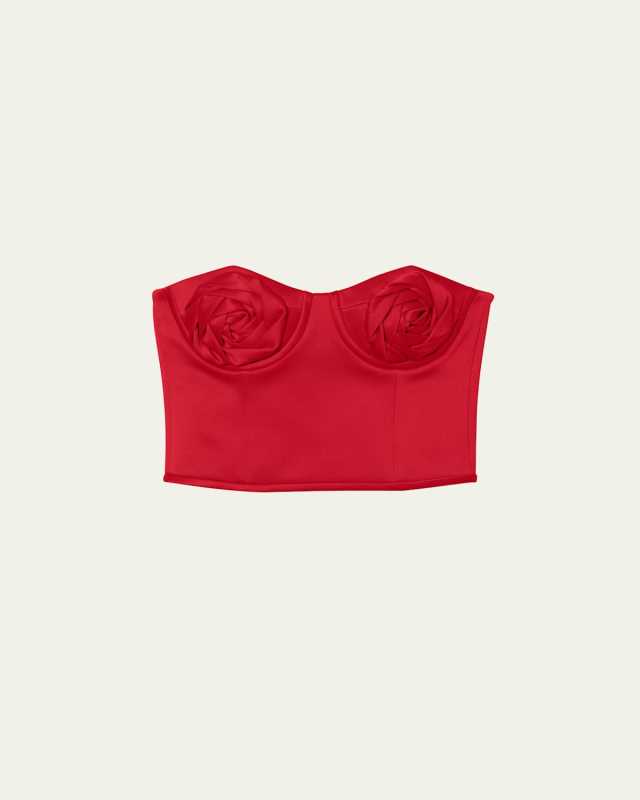 Satin Rose Corset