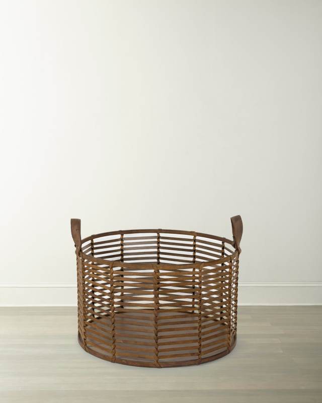 Finn Leather Large Basket