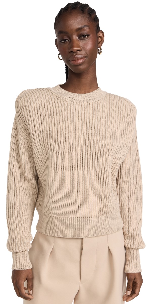 WARDROBE. NYC HB Knit Sweater Beige