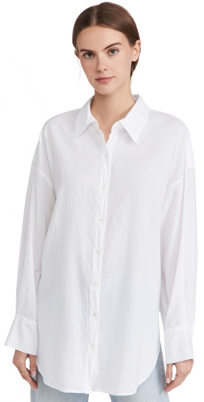 Velvet Rachel Shirt White