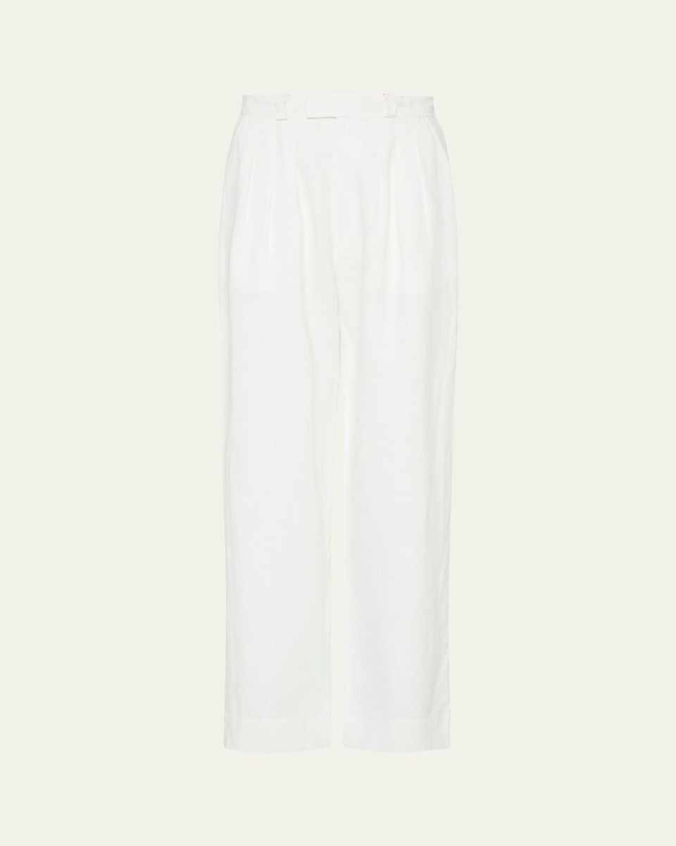 Louis Tailored Straight-Leg Trousers