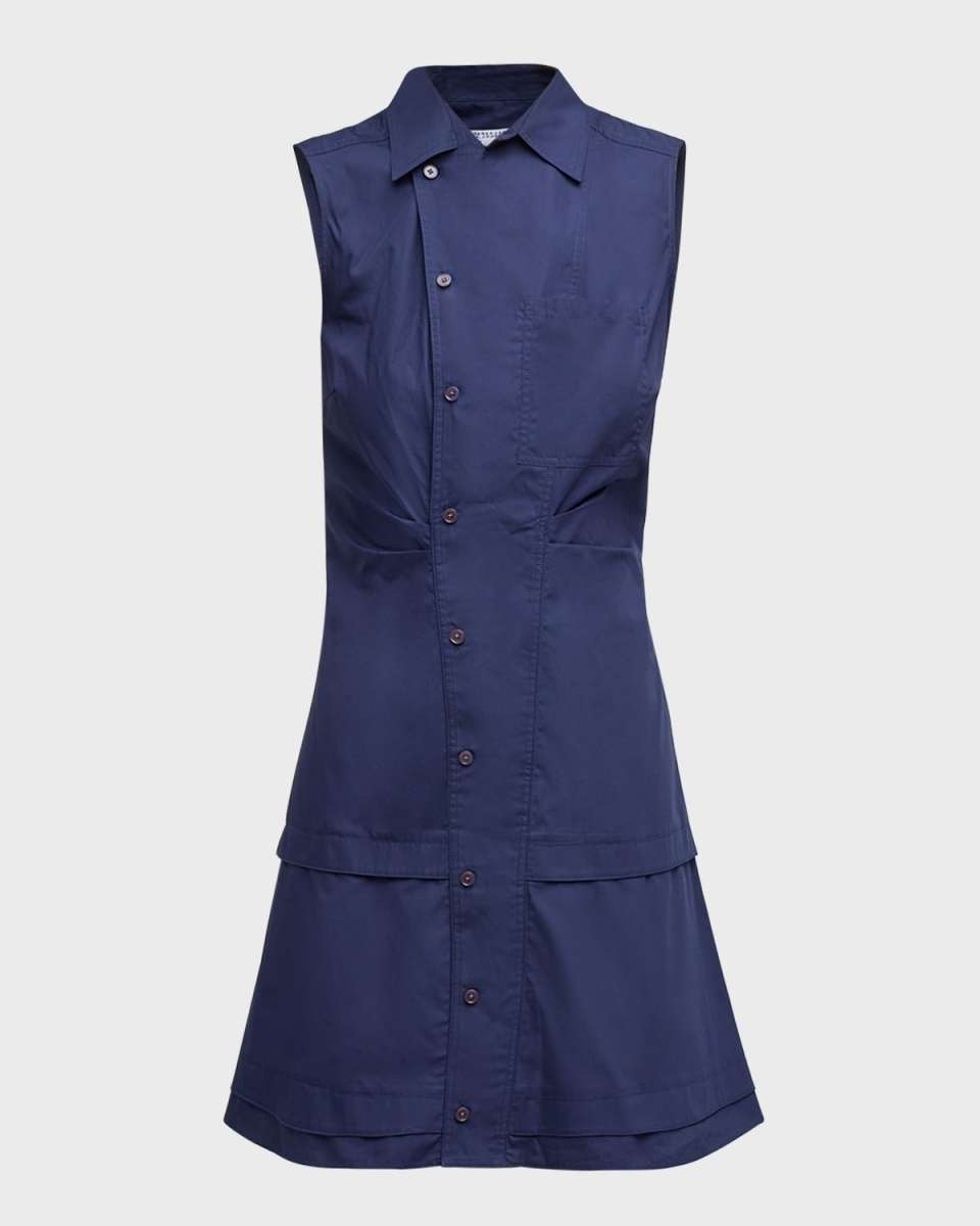 Satina Mini Shirtdress