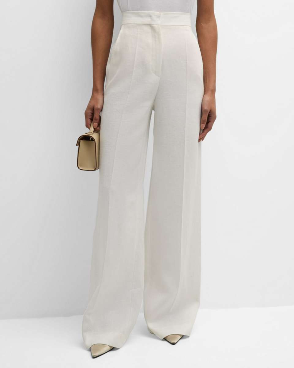 Hangar Linen Wide-Leg Pants
