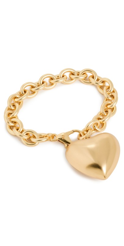 Roxanne Assoulin The Puffy Heart Bracelet Gold