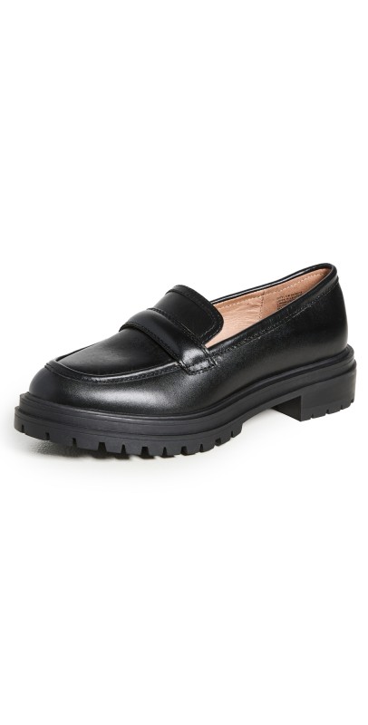 Madewell The Bradley Lug Sole Loafers True Black