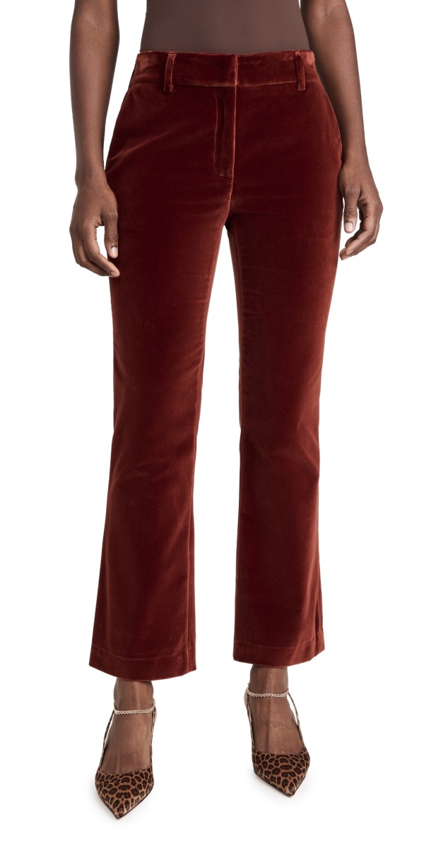 La Double J 24/7 Velvet Pantsolid