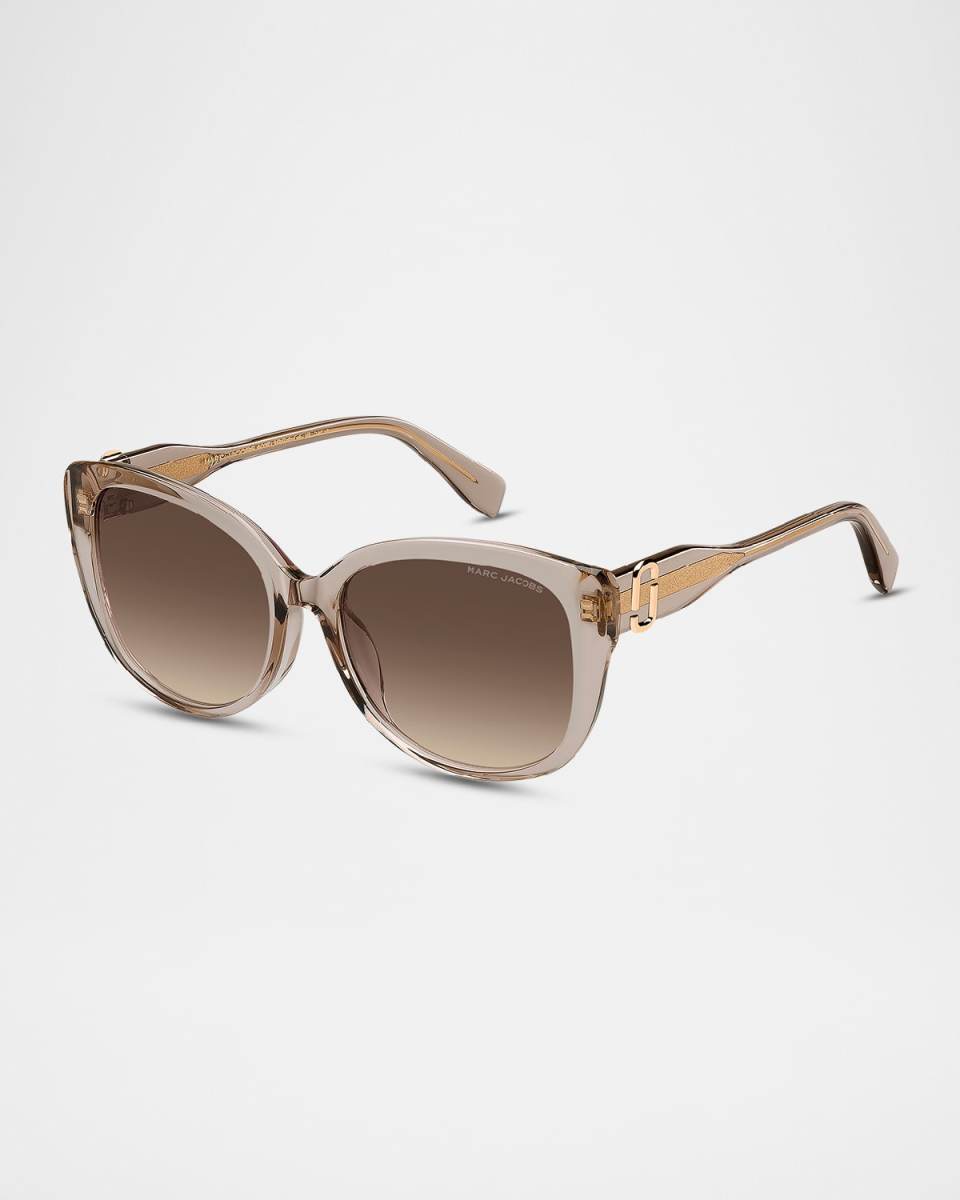 Acetate Cat-Eye Sunglasses