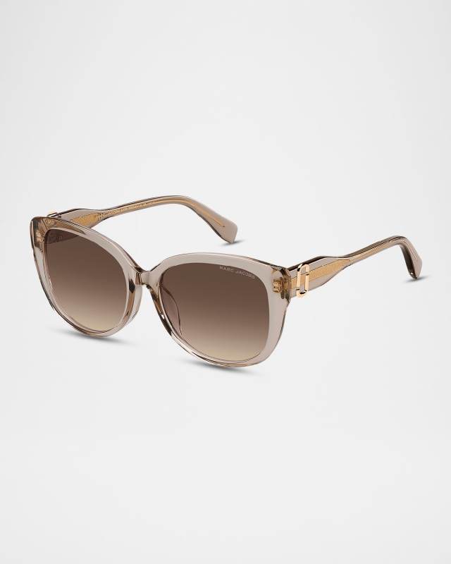 Acetate Cat-Eye Sunglasses