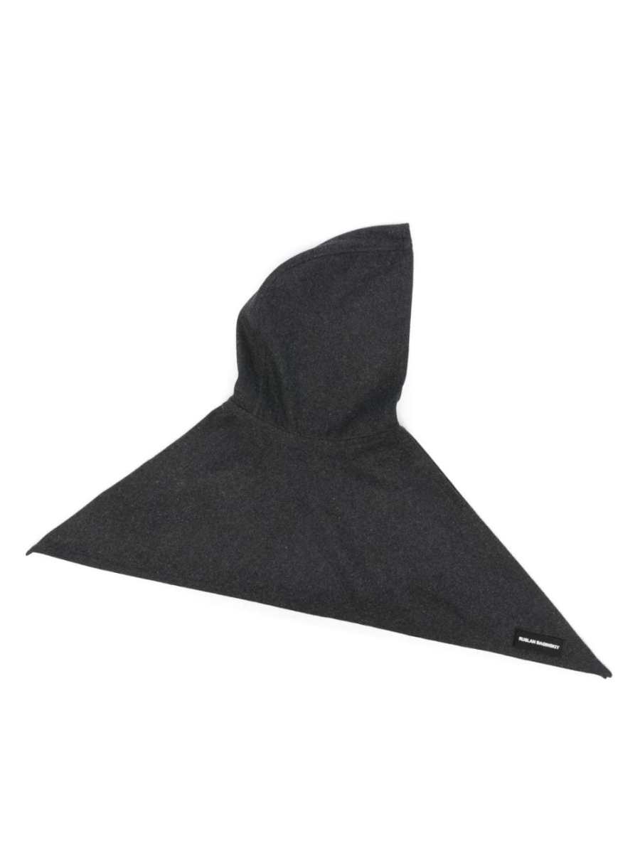 wool-blend hood
