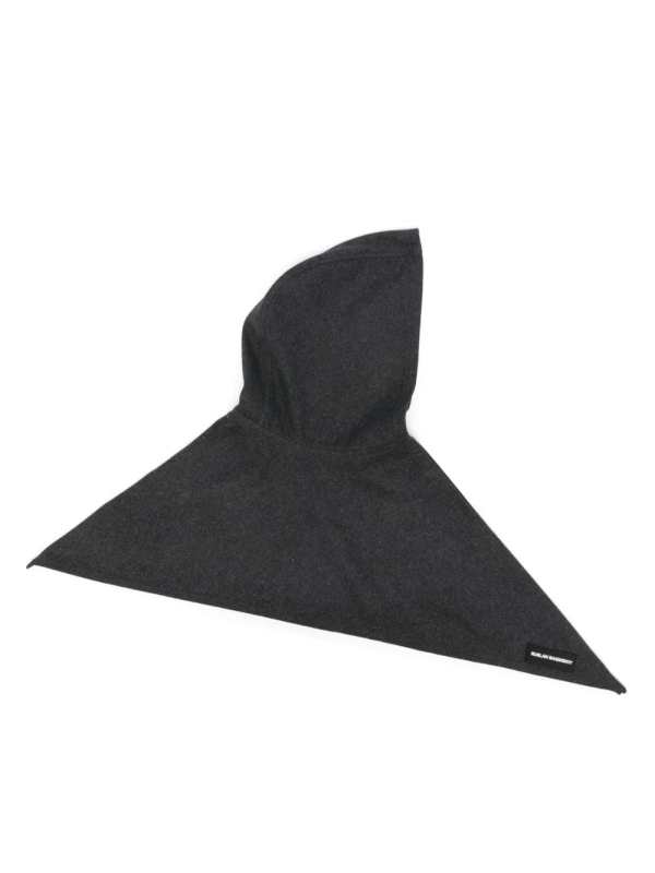 wool-blend hood