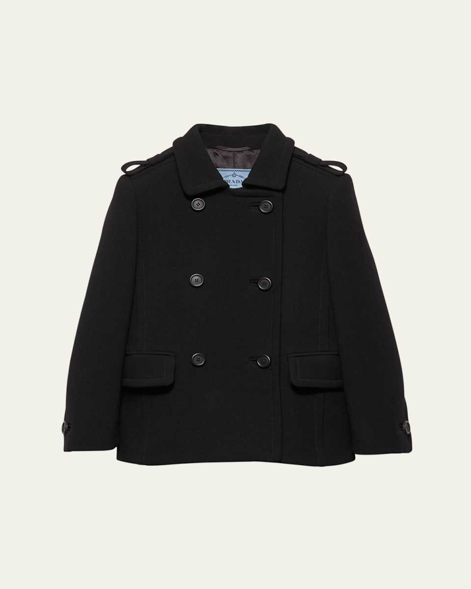 Tailored Double-Breast Wool Jacket