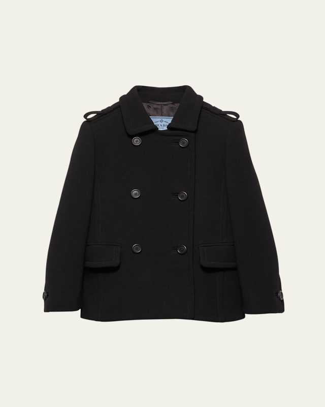Tailored Double-Breast Wool Jacket