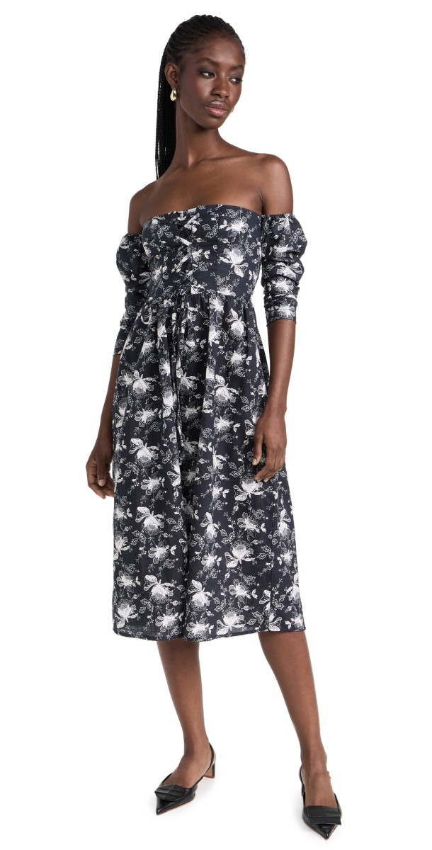 The Lulo Project Cleo Dress Black Lace