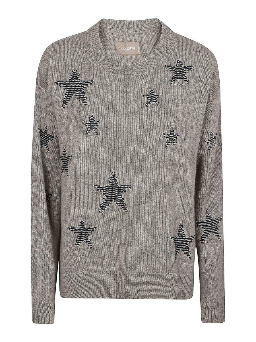 Zadig & Voltaire Pull Col Rond - Blanc
