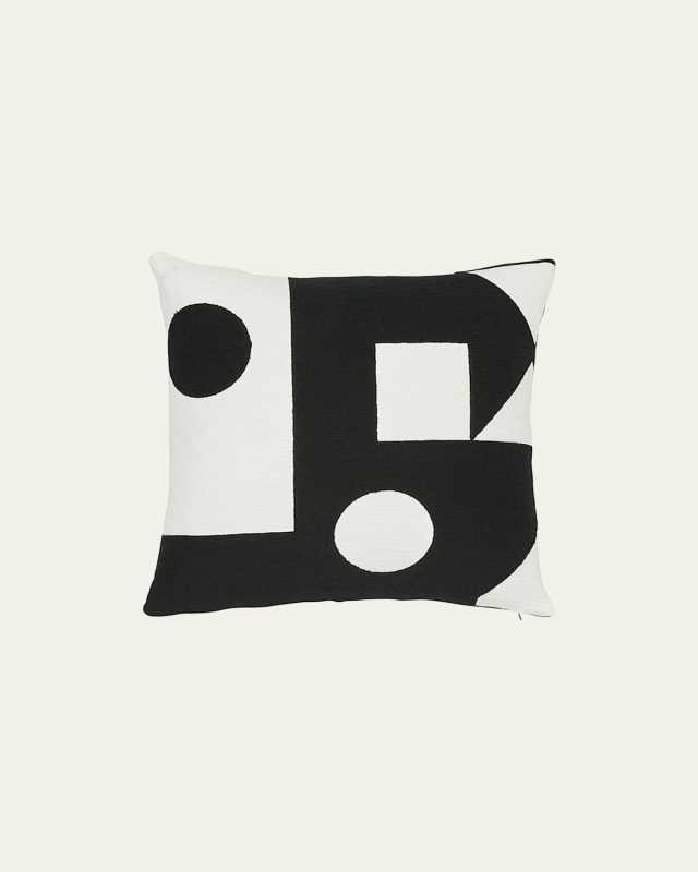 Binary Embroidery Pillow