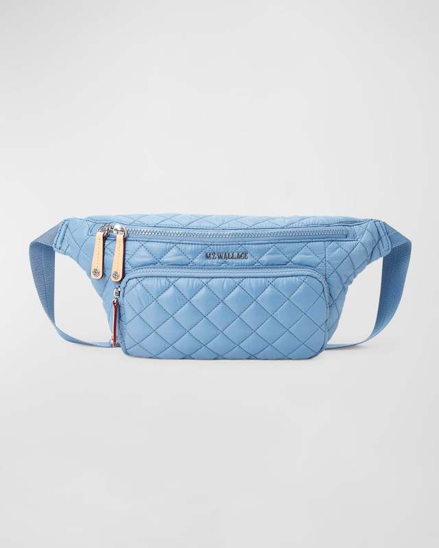 Metro Sling Quilted Nylon Belt Bag