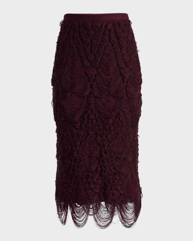 Macrame Midi Skirt