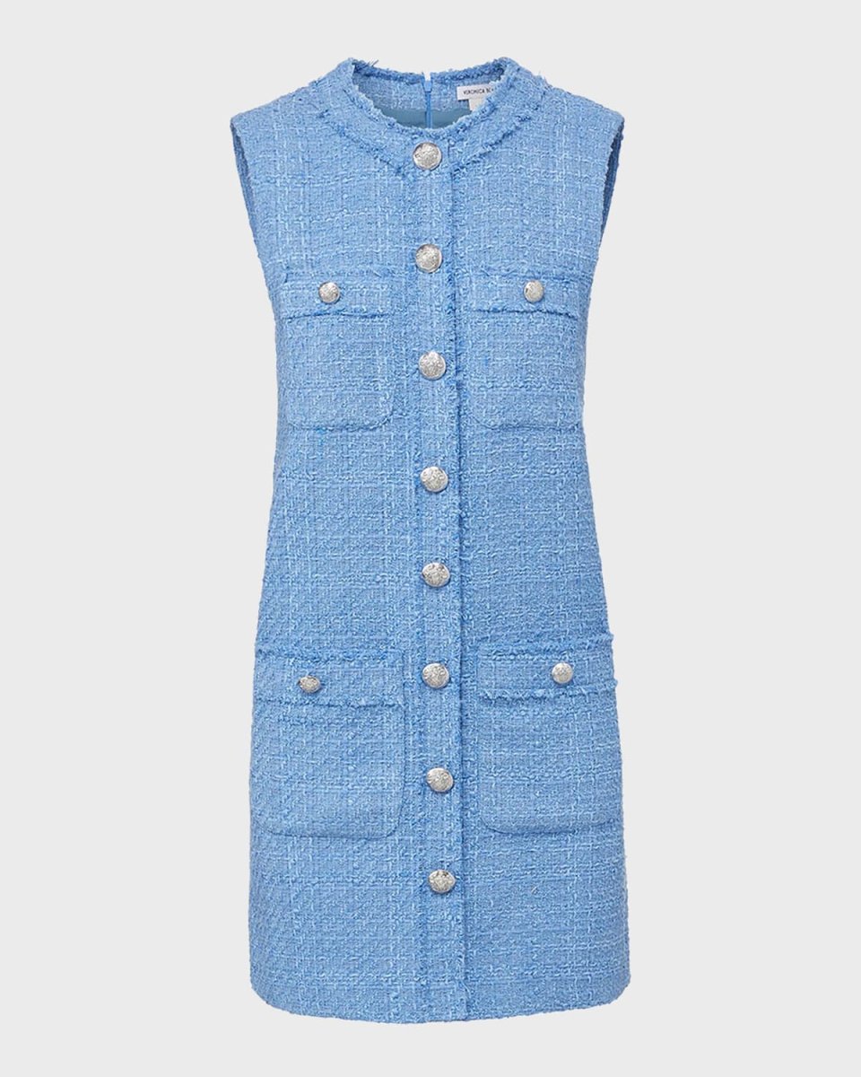 Laurel Tweed Mini Shift Dress