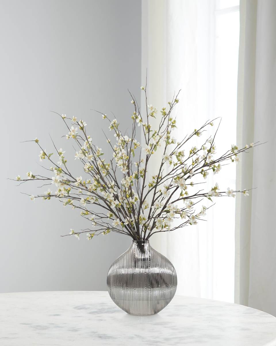 Moonlight Apple Blossoms Floral Arrangement