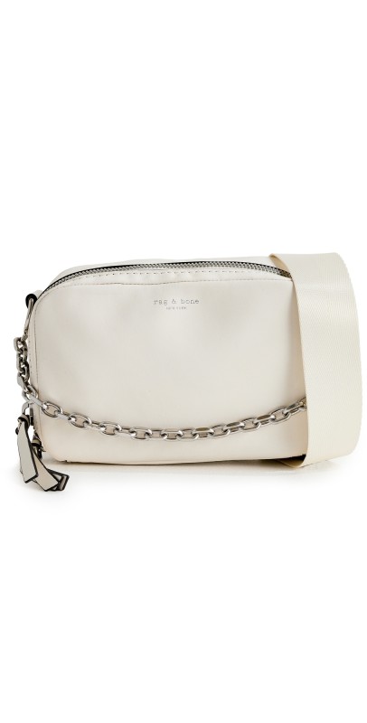 rag & bone Cami Chain Camera Bag Antqwht