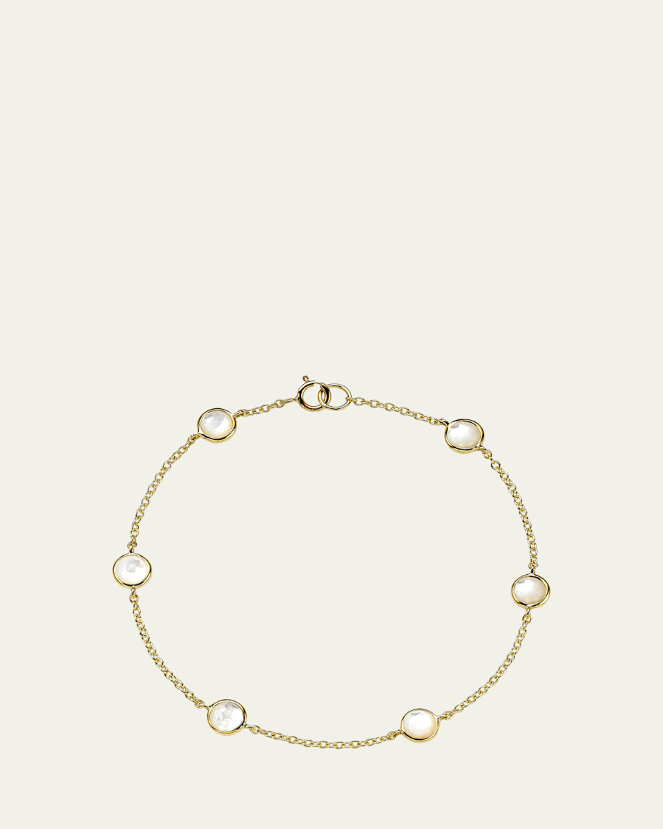 Lollipop Confetti Bracelet in 18K Gol