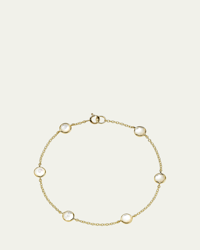 Lollipop Confetti Bracelet in 18K Gol
