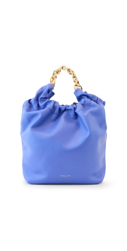 DeMellier Small Miami Bag Azure Smooth