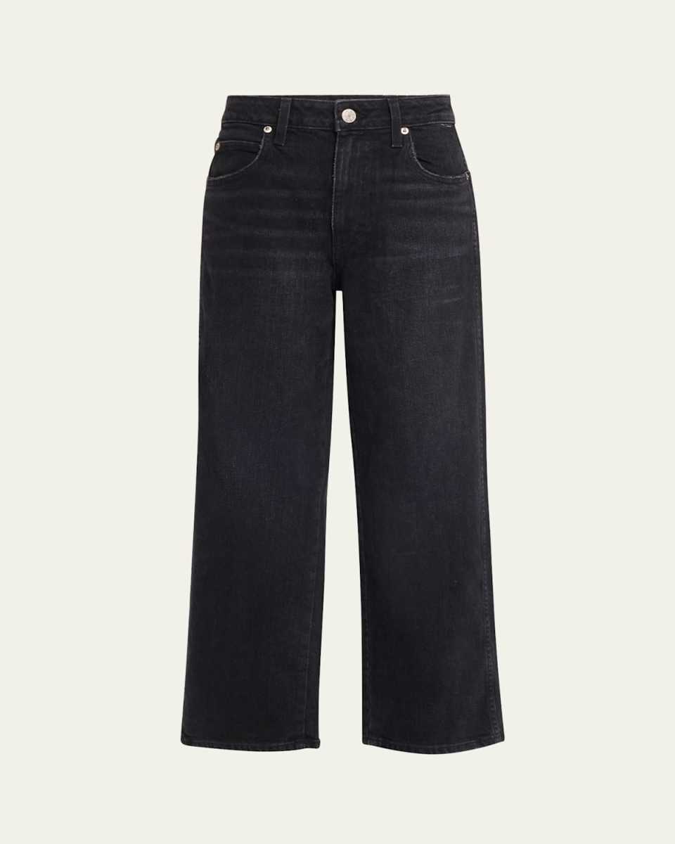 Billie Wide Straight Cropped Jeans
