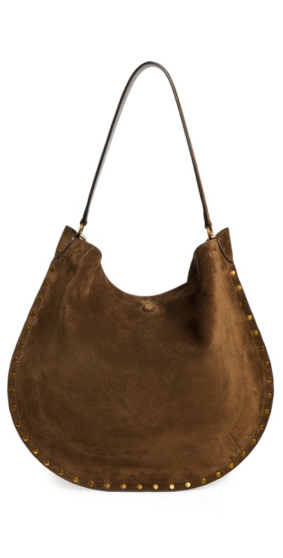 Isabel Marant Oskan Hobo Soft Bag Bronze