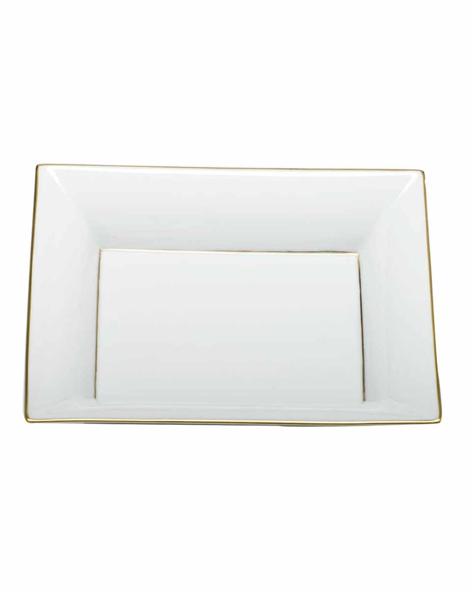 Golden Edge Jewelry Tray