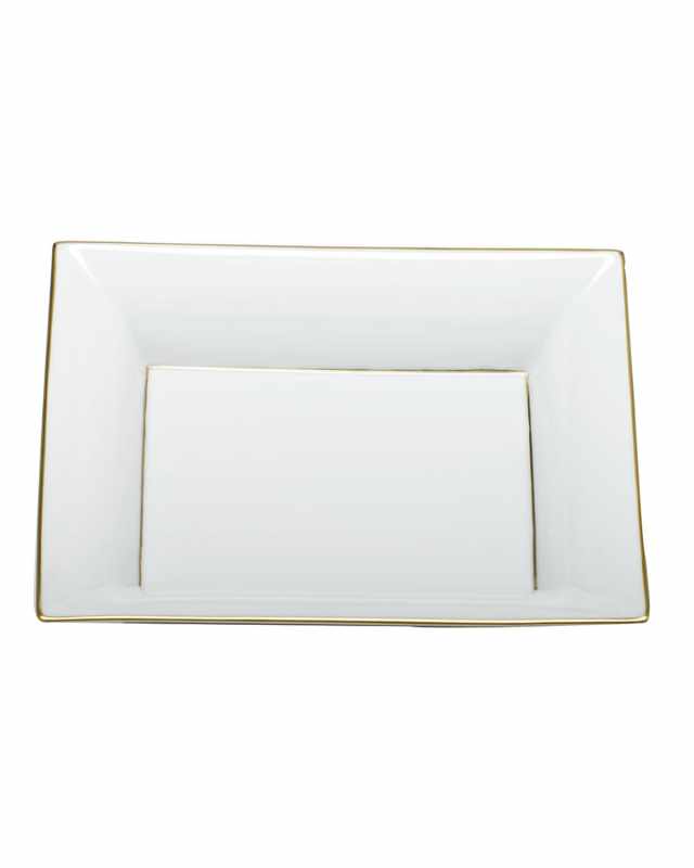 Golden Edge Jewelry Tray