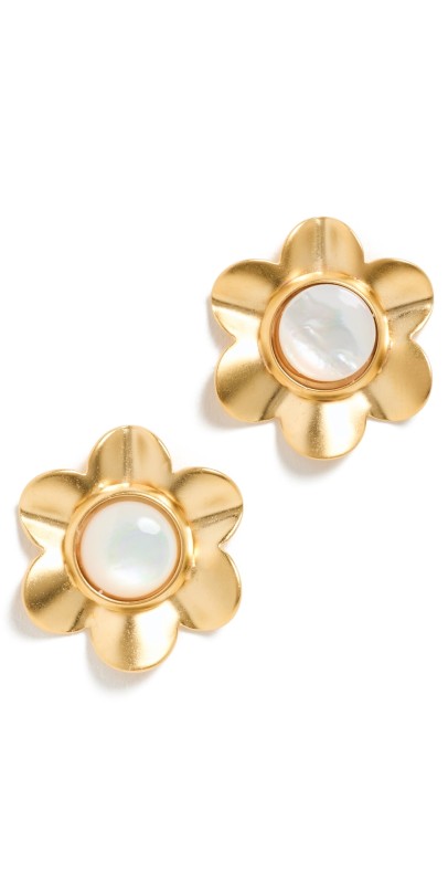Brinker + Eliza Colette Earrings Gold