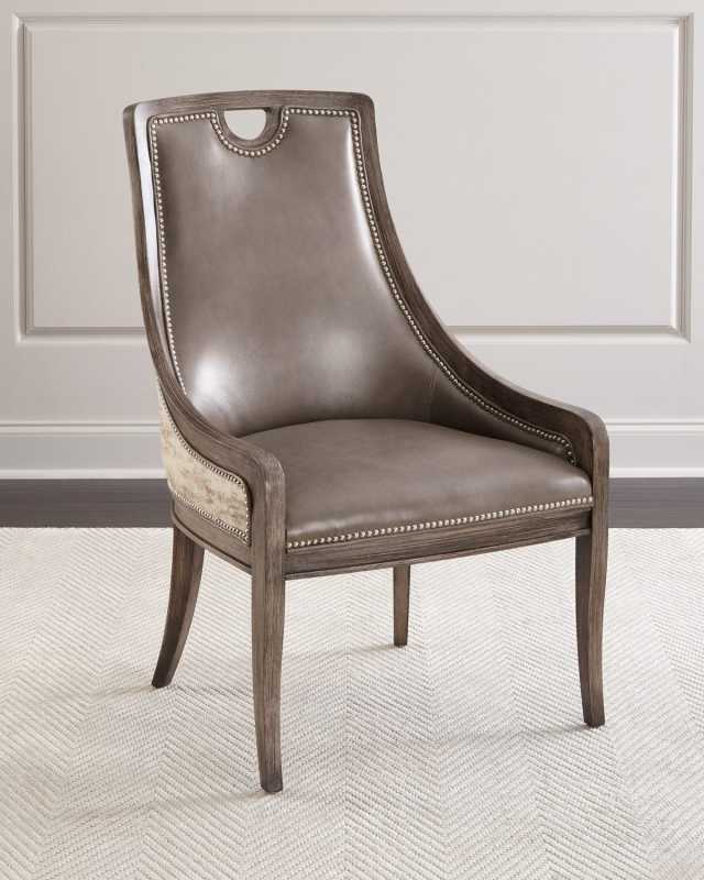 Silvana Leather Dining Chair