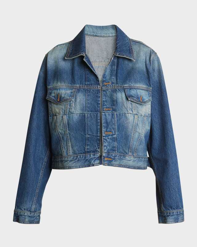 Cropped Denim Jacket