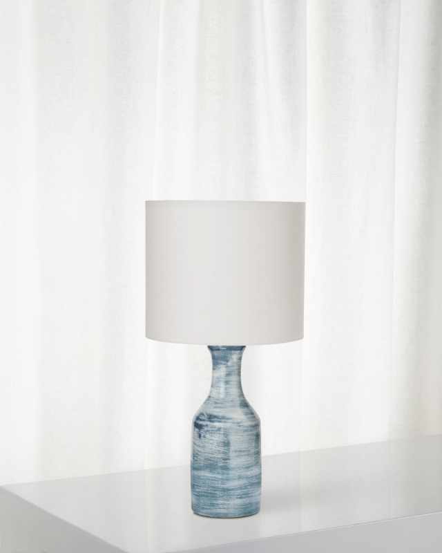 Bungalow Table Lamp, Blue