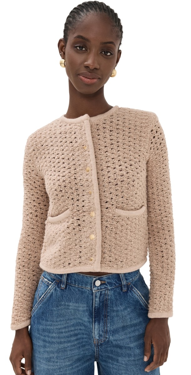 STAUD Lisson Jacket Camel
