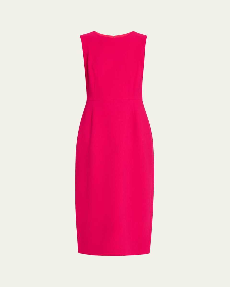Sleeveless Sheath Midi Dress