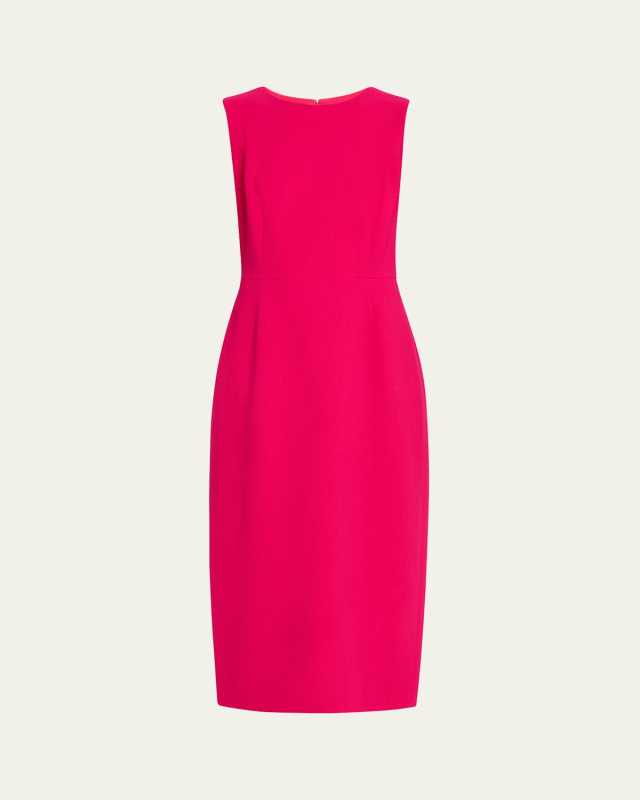 Sleeveless Sheath Midi Dress